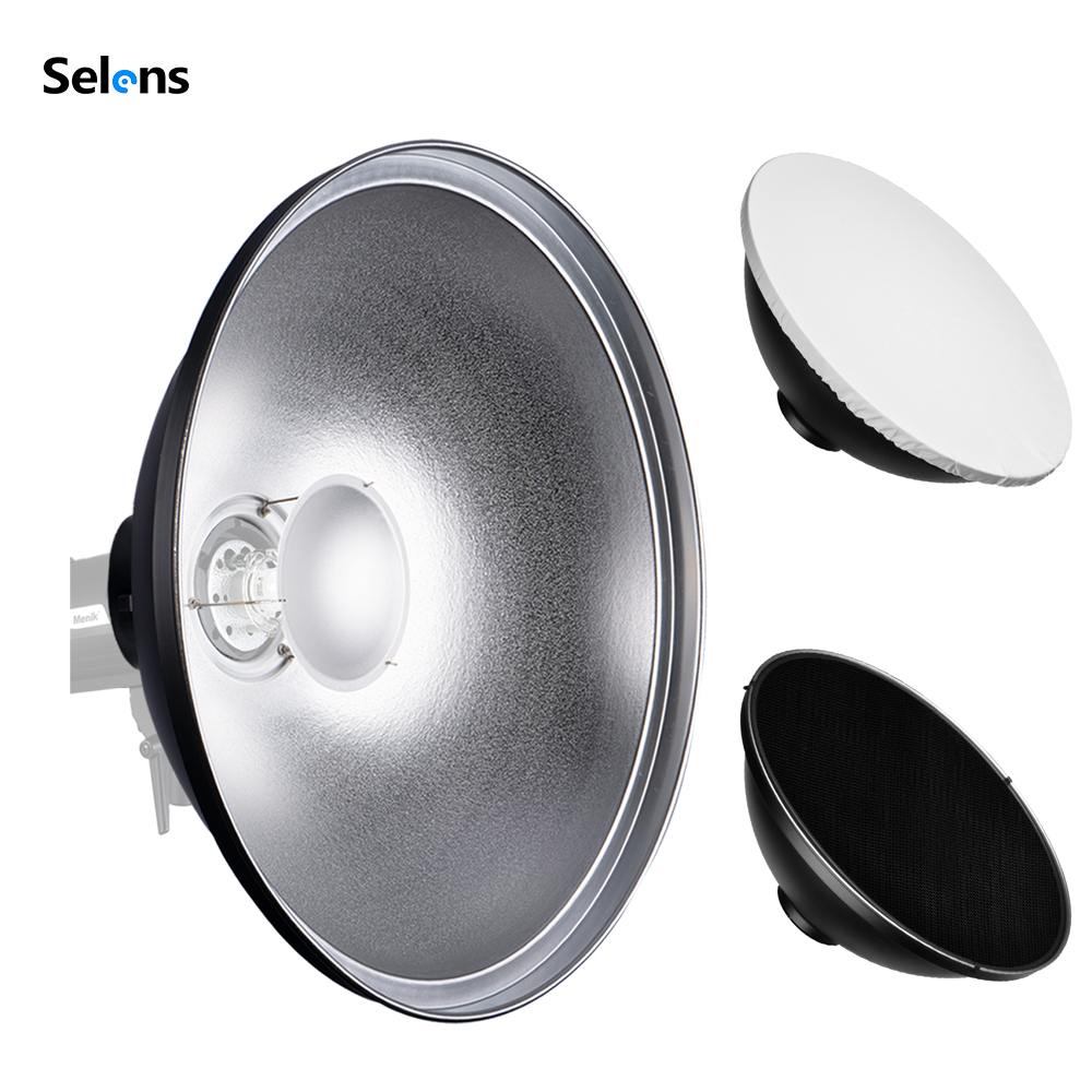 Photography Lighting Beauty Dish - Selens - Reflector de luz tipo