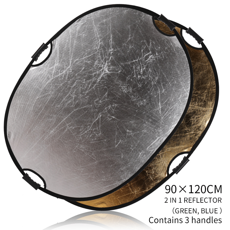 Photography Lighting Kit Portable - Reflector de luz ovalado multidisco portátil