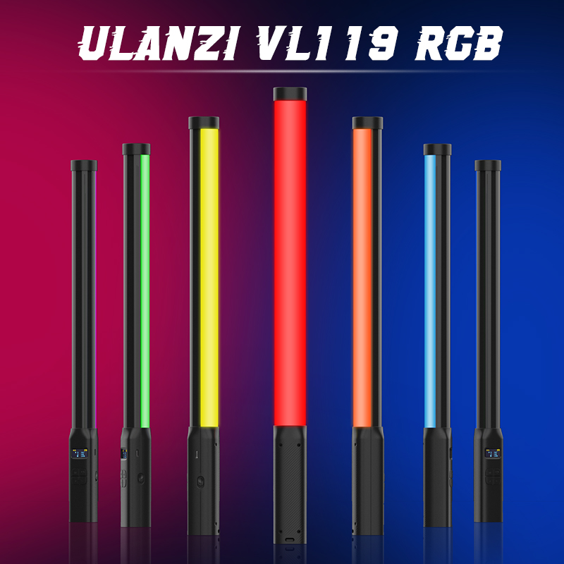 Photography Lighting Wand - Ulanzi VL119 luz de palo colorida