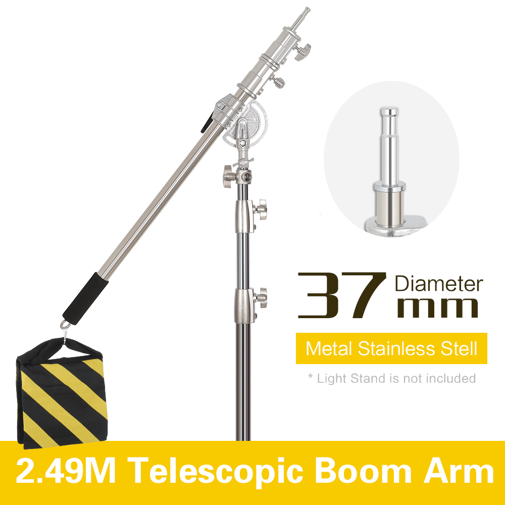 Photography Lighting Meter - Kit de brazo cruzado de acero