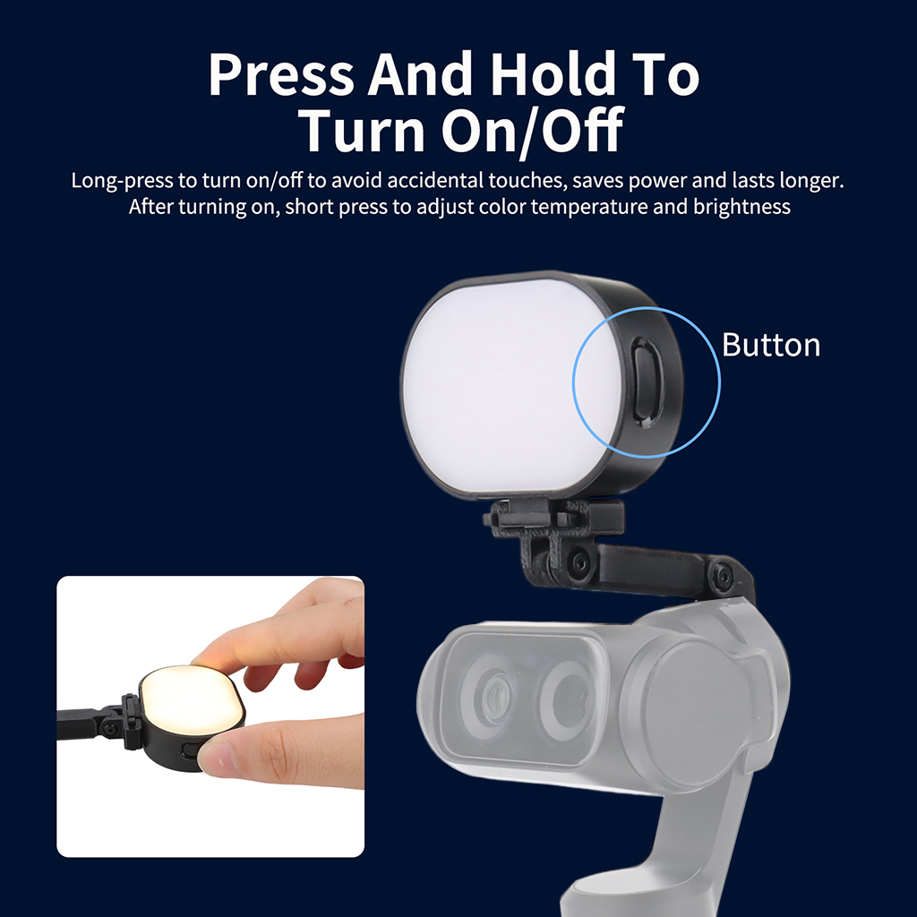 Photography Lighting Kit Portable - Luz de Relleno Portátil con Gimbal