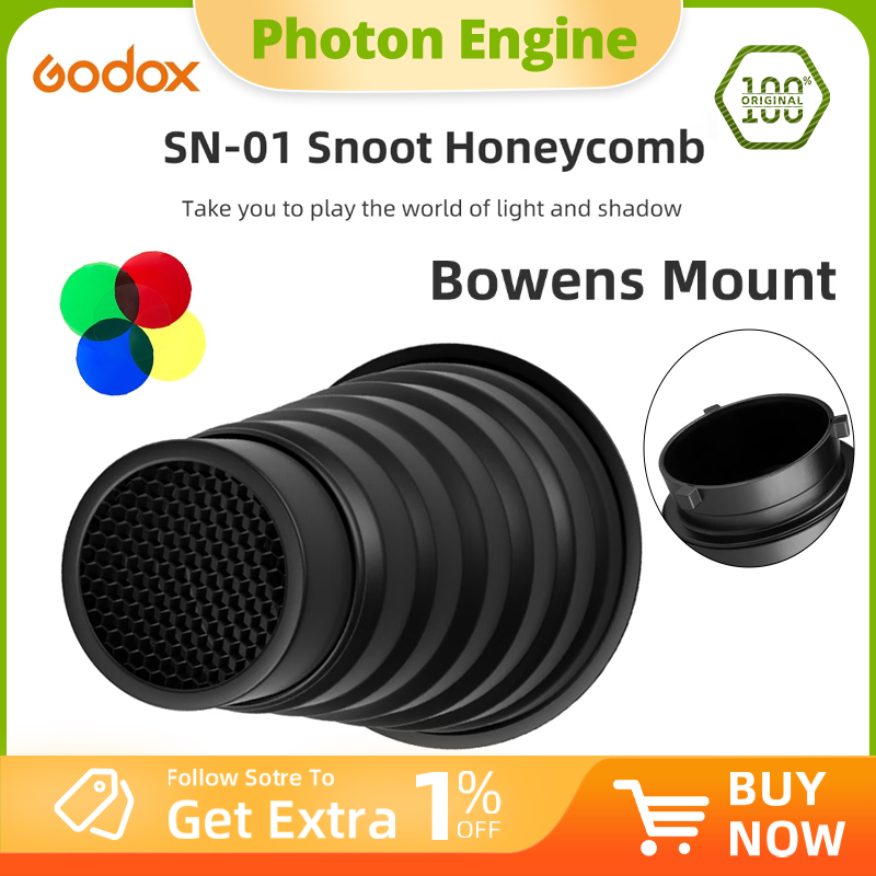 Photography Lighting Kit Godox - GODOX SN-01 Bowens Snoot Grande, Accesorios