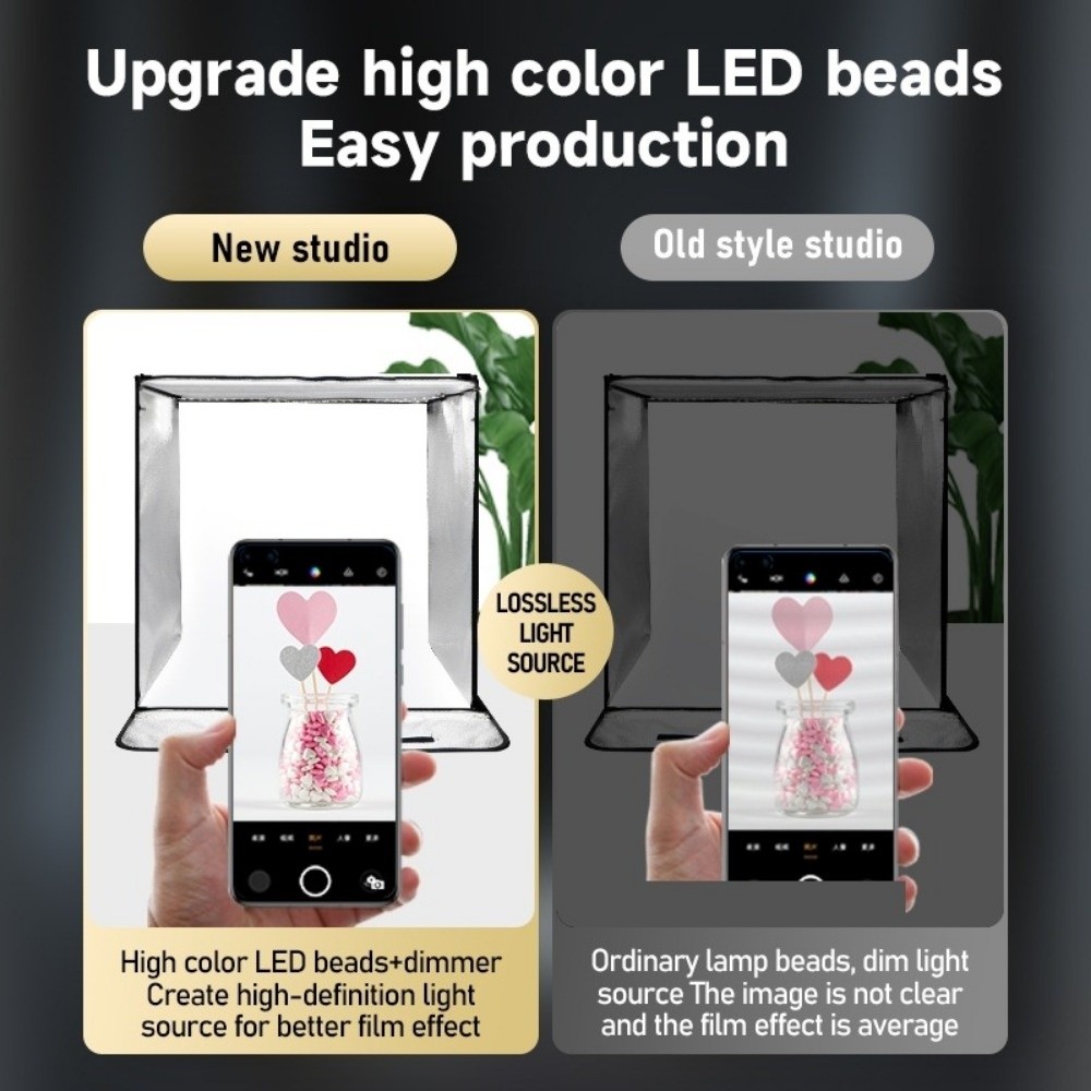 Photography Lighting Background - Caja de luz LED suave de