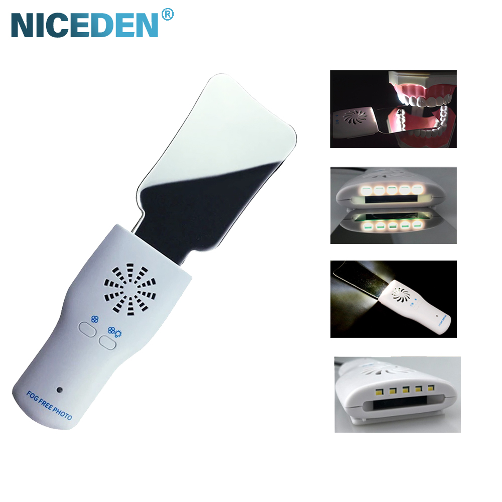 Photography Lighting Kits - Juego de espejo antiniebla Dental, Reflector