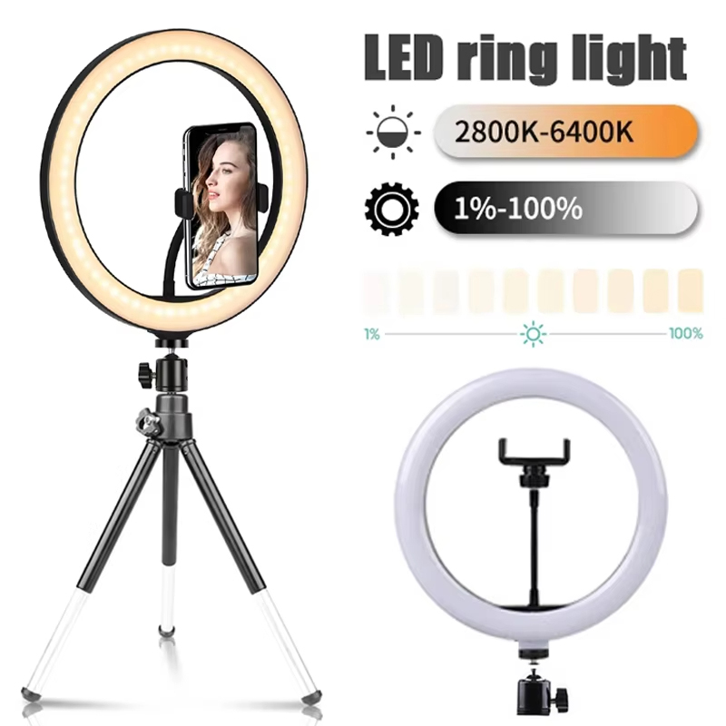 Photography Lighting Wand - Aro de luz LED de 10