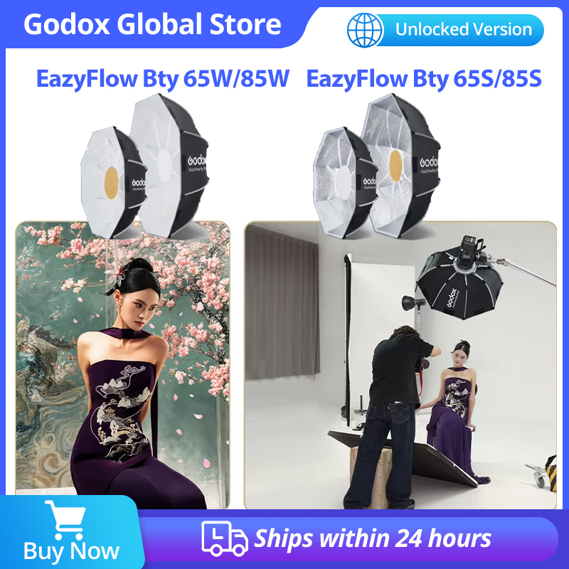 Photography Lighting Beauty Dish - Godox EazyFlow Beauty Dish 65/85cm con