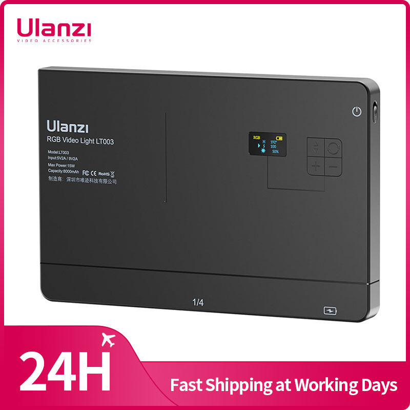 Video Light Panel Led - Ulanzi LT003 15W RGB luz de