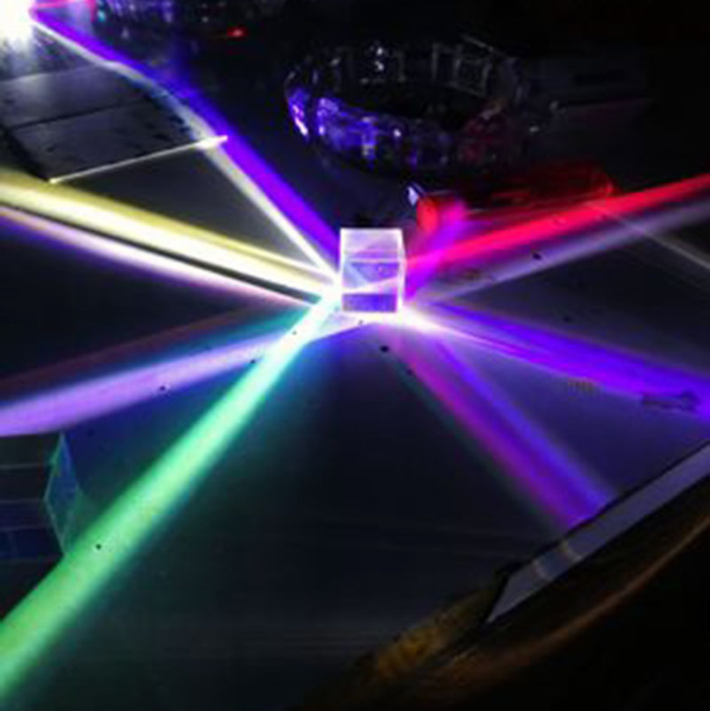 Lighting Glass Photography - Prisma dicroico de cubo de cristal