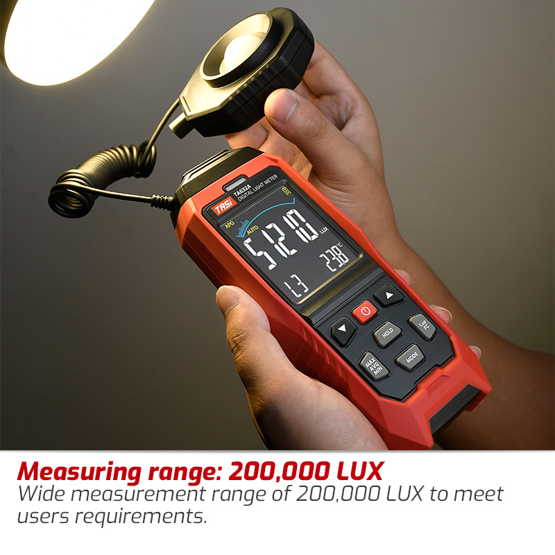 Photography Lighting Meter - Luxómetro/Fotómetro Digital para Fotografía, Medidor de