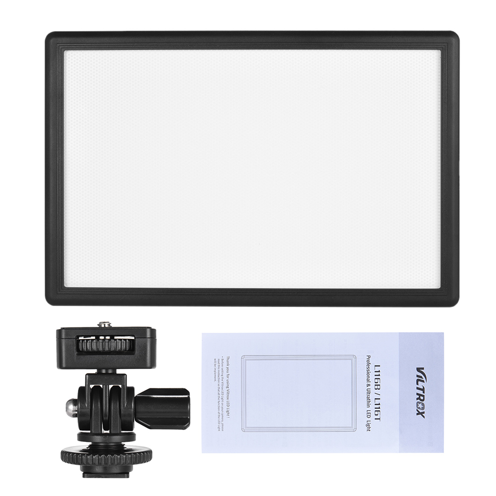 Video Light Panel Led - Viltrox L116T LCD Luz LED Bicolor