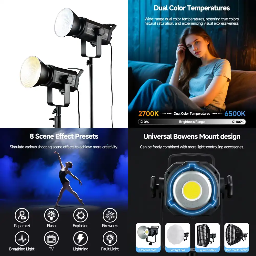 Photography Lighting Direction - Luces de Fotografía de Alta Potencia