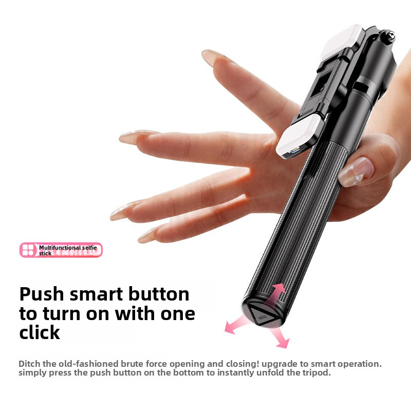 Soporte para palo selfie, luz  - Photography Lighting Wand reseña y precio