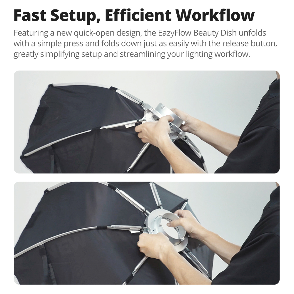 Godox 65cm 85cm EazyFlow Beaut - Photography Lighting Beauty Dish reseña y precio