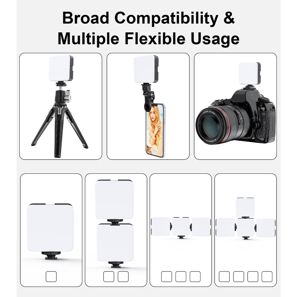 WEYLLAN M-88 2000mAh luz LED d - Photography Lighting Brand reseña y precio