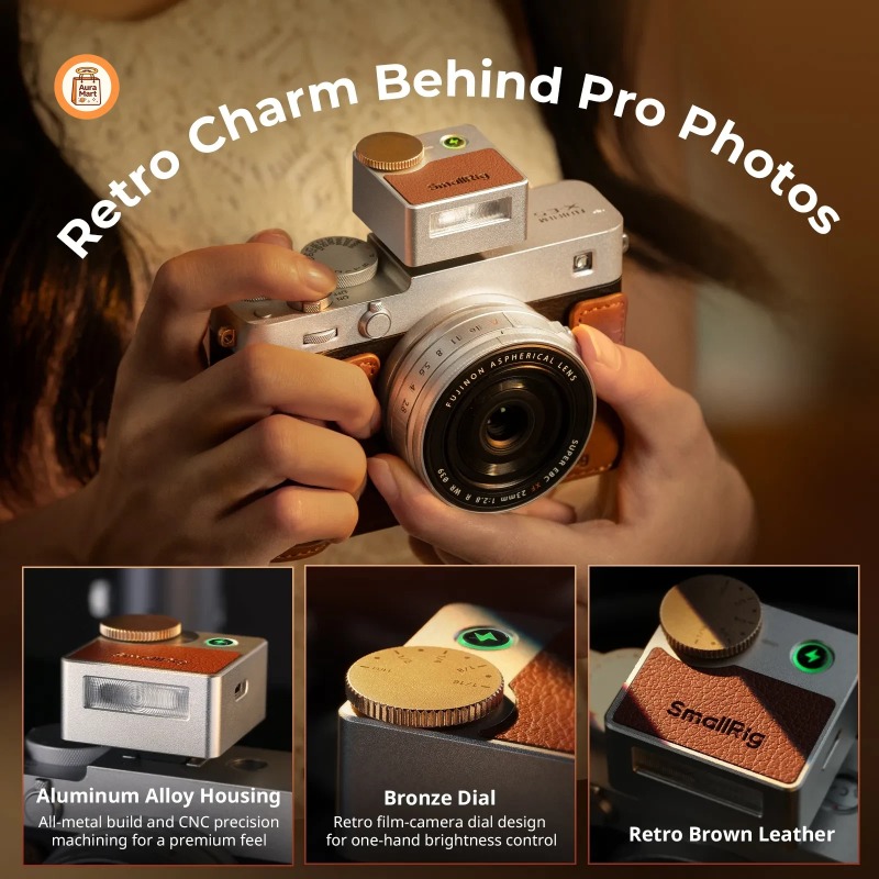 Flash Speedlite Retro Mini Sma - Photography Lighting Kit Portable reseña y precio