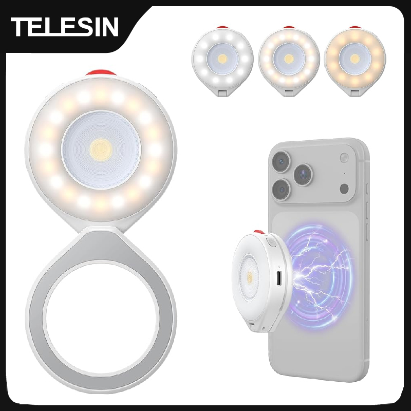 TELESIN-luz de Flash magnética - Photography Lighting Brand reseña y precio