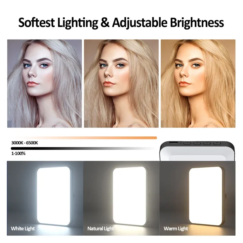 Mini Luz de relleno LED portát - Photography Lighting Brand reseña y precio