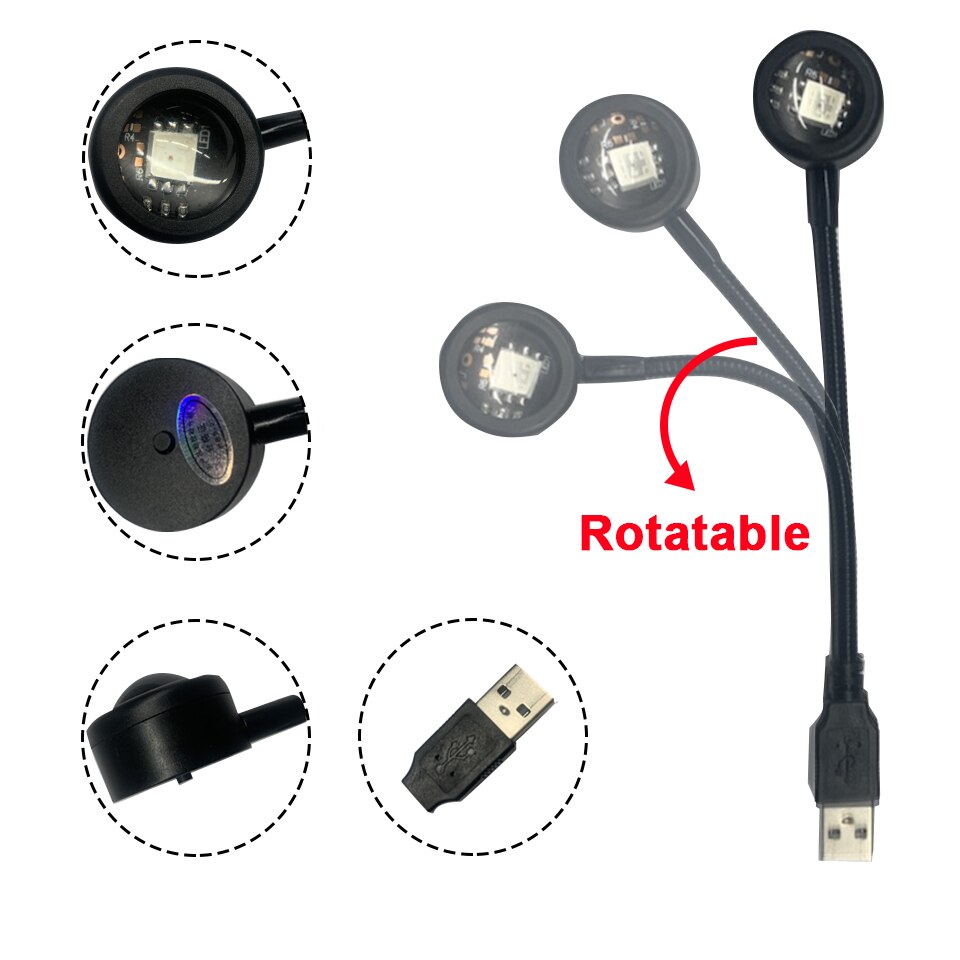 Lámpara USB con Gradiente de C - Photography Lighting Background reseña y precio