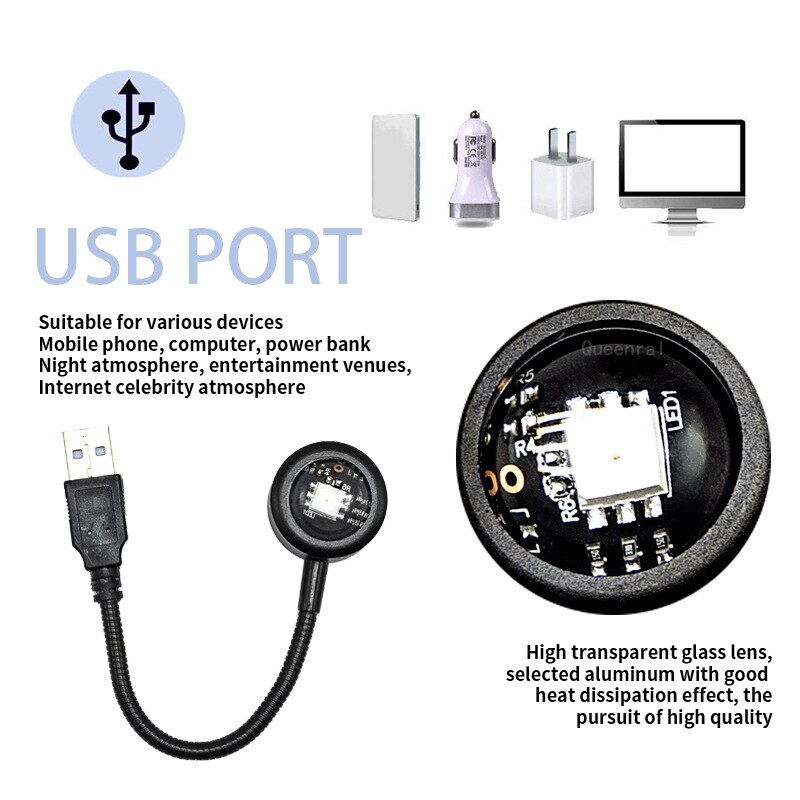 Lámpara USB con Gradiente de C - Photography Lighting Background reseña y precio