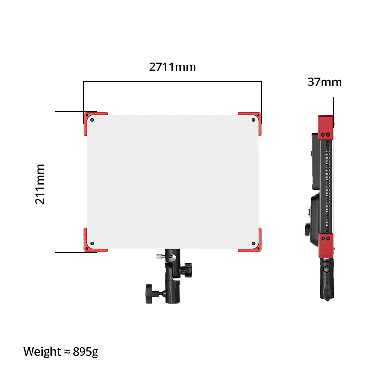 AMBITFUL LEDP60C Panel de luz  - Video Light Panel Led reseña y precio