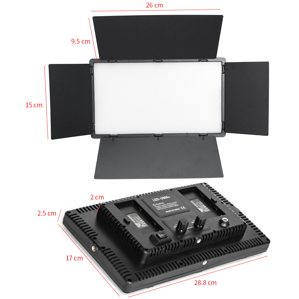 Luz LED de estudio fotográfico - Video Light Panel Led reseña y precio