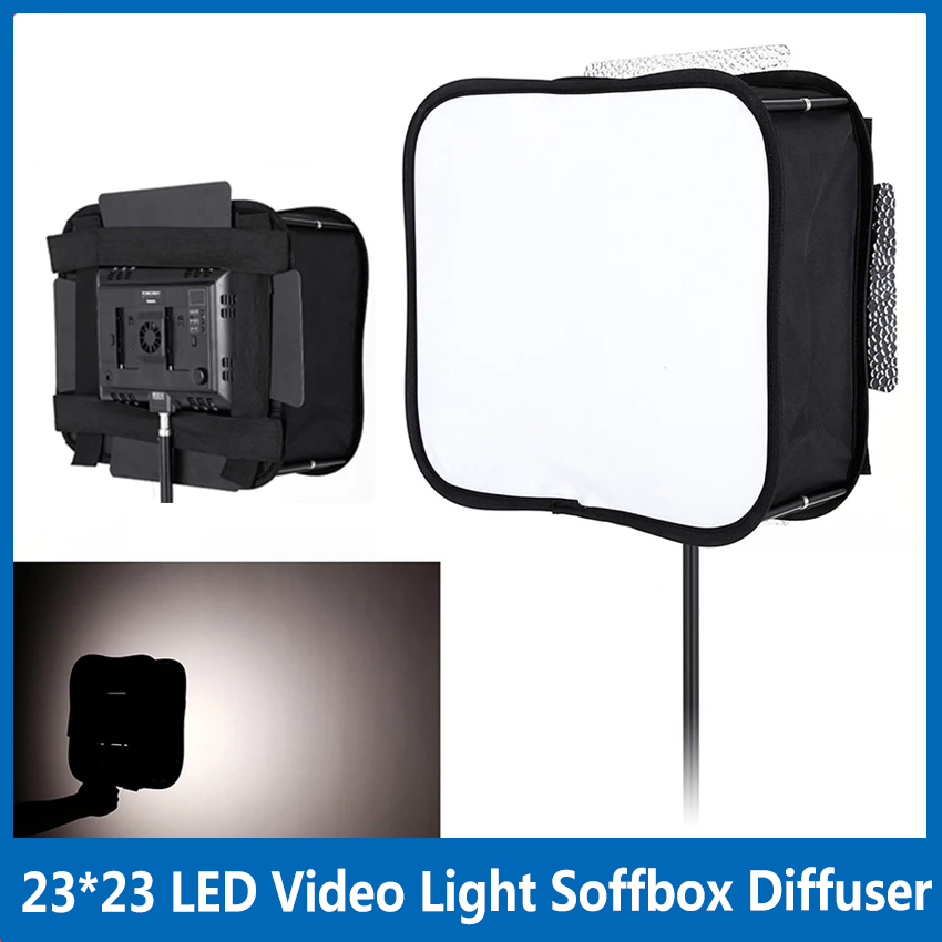 Difusor Softbox 23*23 para Pan - Video Light Panel Led reseña y precio