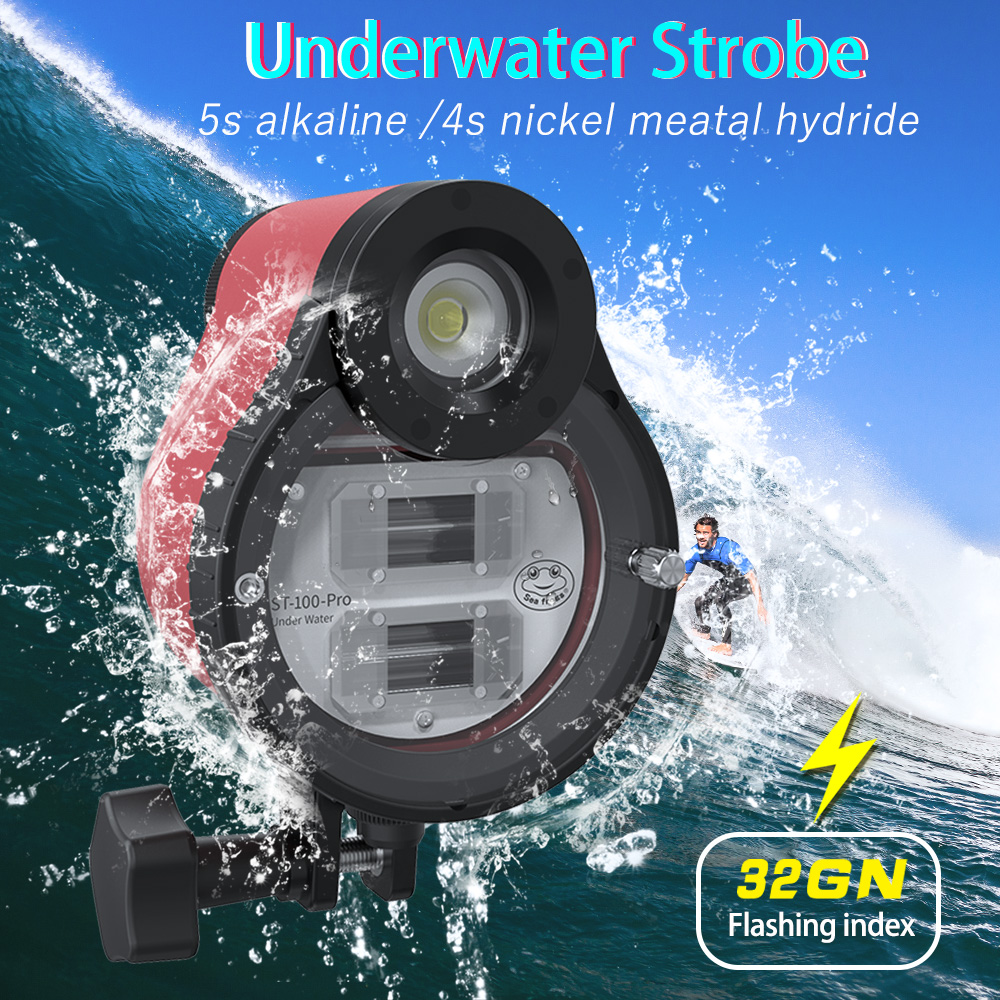 Seafrogs ST-100 Pro fotografía - Photography Lighting Brand reseña y precio