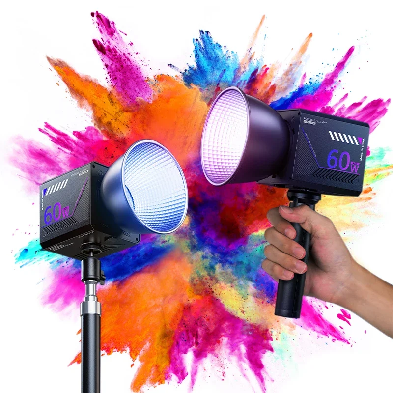 Luz de vídeo RGB, luz LED port - Photography Lighting Background reseña y precio