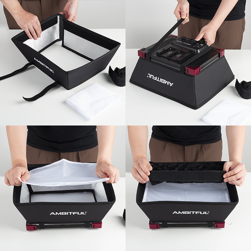 AMBITFUL LEDP60C Caja blanda d - Photography Lighting Brand reseña y precio