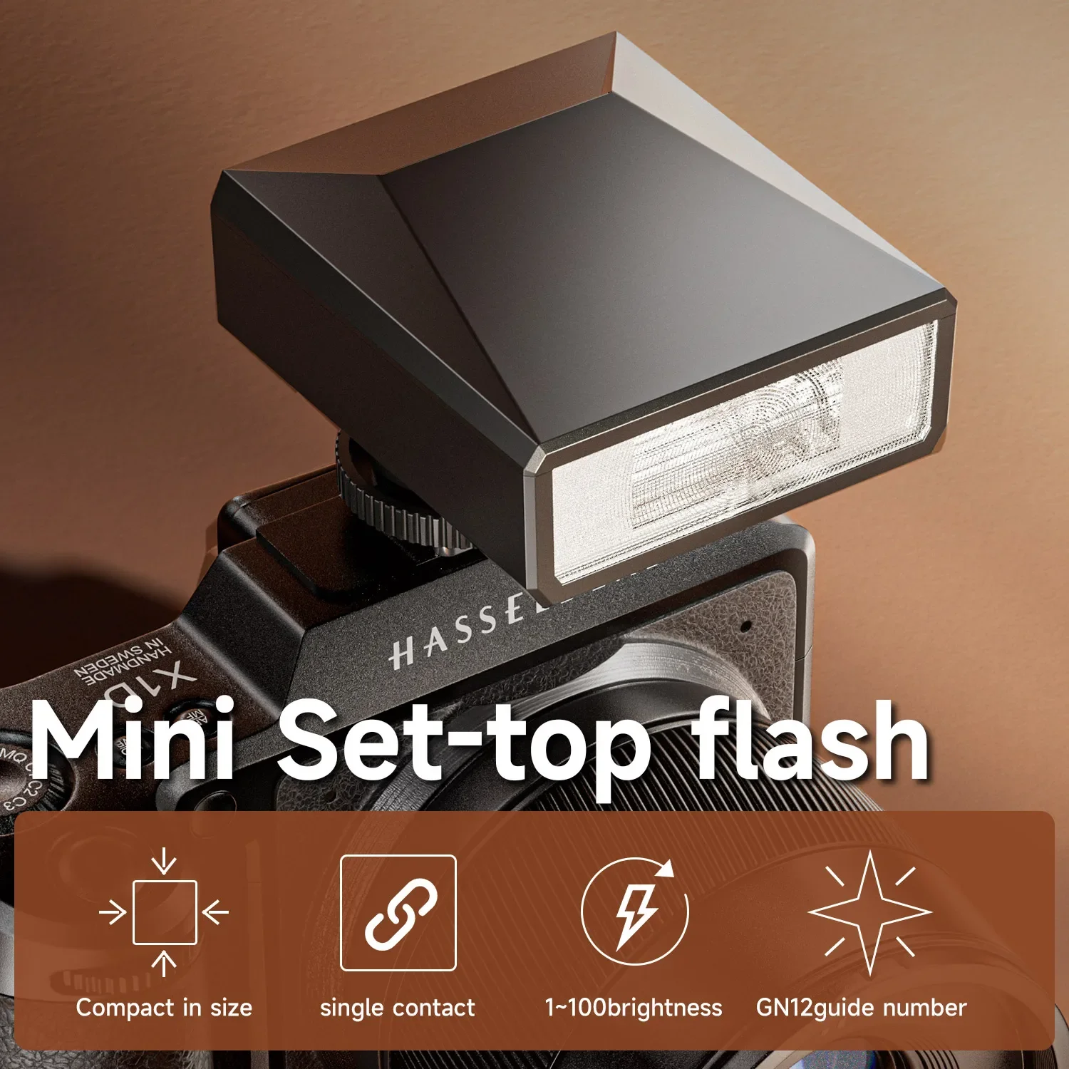 Mini flash Vintage, microcámar - Vintage Photography Lighting reseña y precio