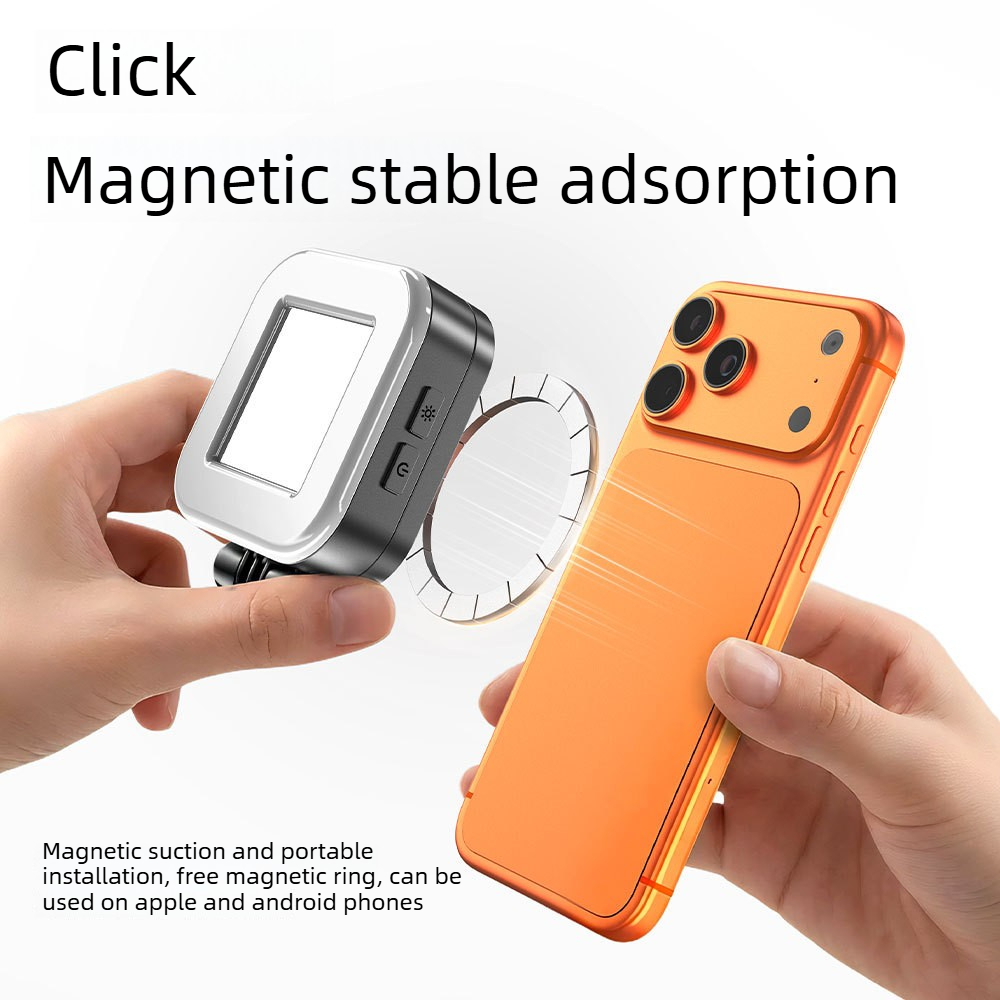 Luz Selfie Magnética Recargabl - Photography Lighting Brand reseña y precio
