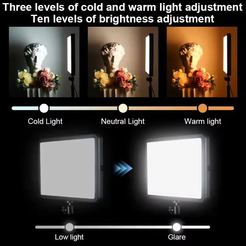 Luz de Video LED Ambitful 280, - Video Light Panel Led reseña y precio