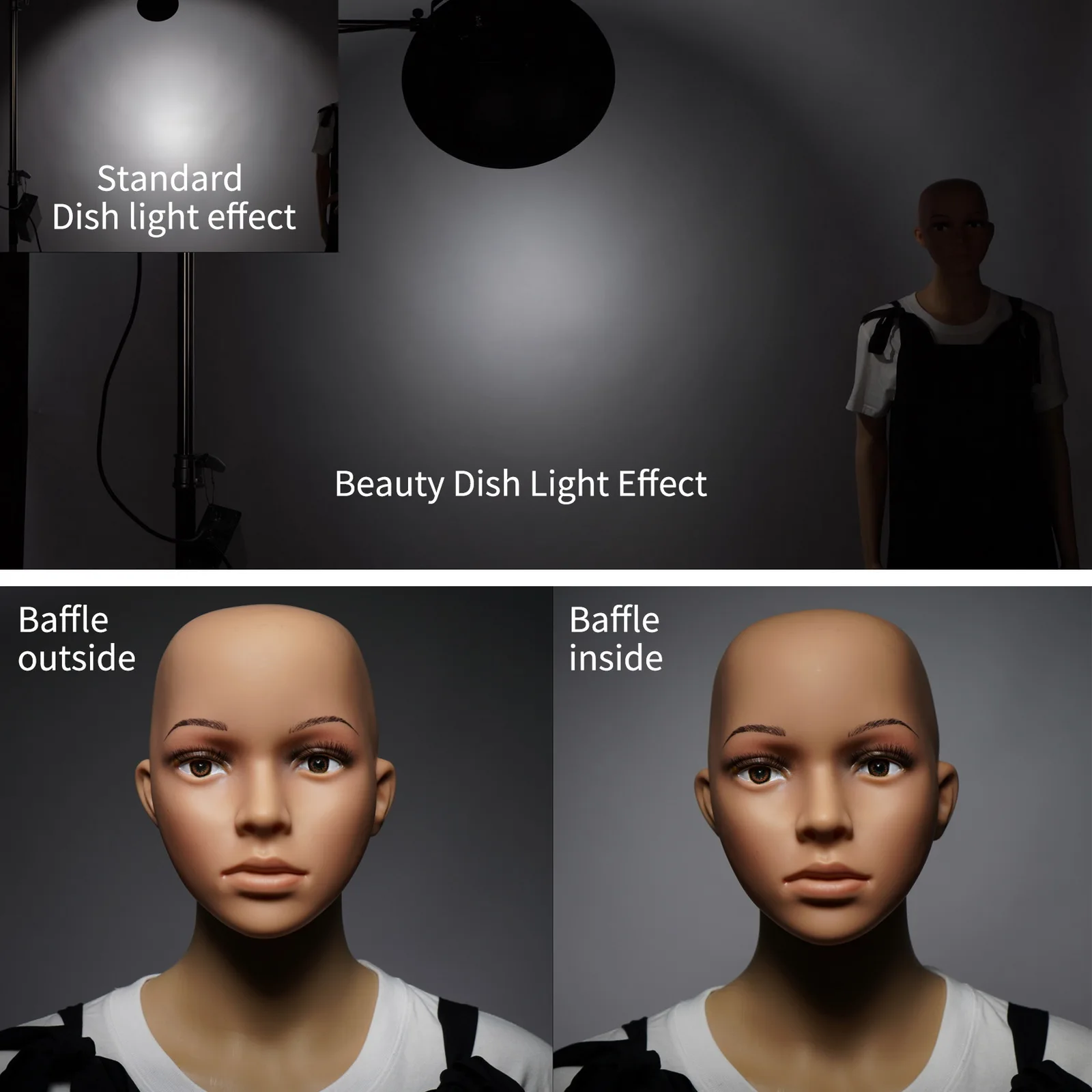 Selens-Juego de reflectores de - Photography Lighting Beauty Dish reseña y precio