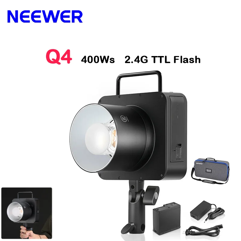 Flash de estudio 2026 Q4 400Ws - Photography Using Lighting reseña y precio