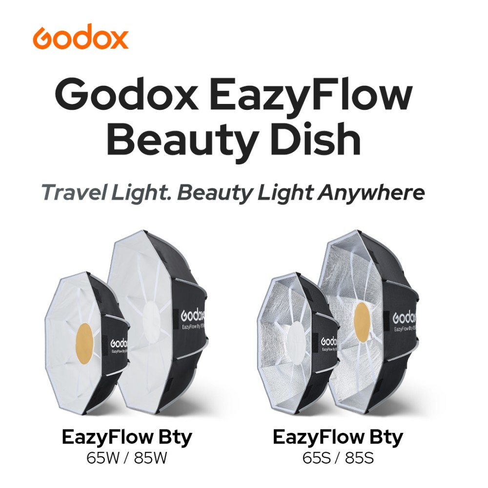 Godox EazyFlow Bty 65S/85S Bea - Photography Lighting Beauty Dish reseña y precio
