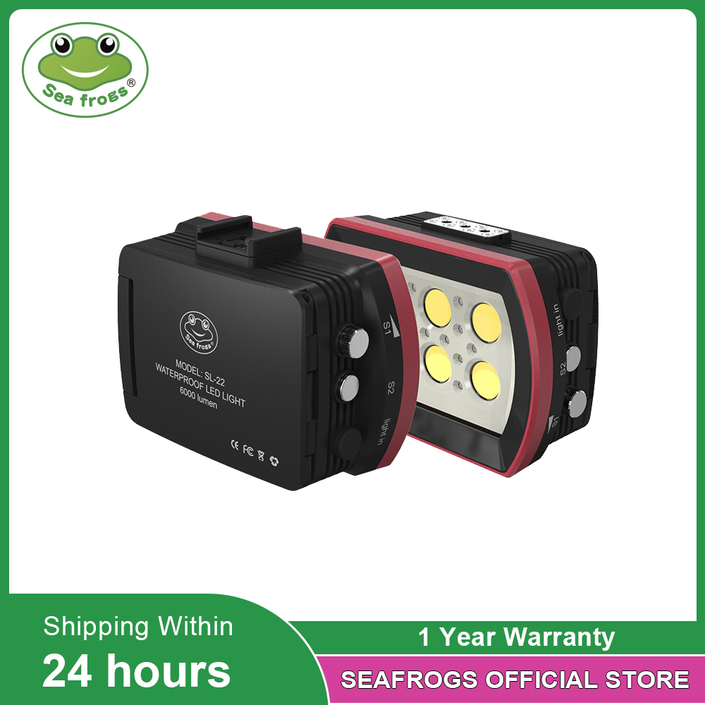 Seafrogs 40 metros luz LED imp - Photography Lighting Brand reseña y precio