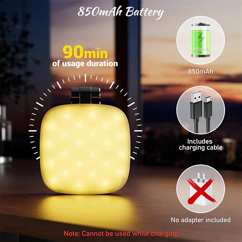 Luz magnética plegable 2 en 1  - Photography Lighting Brand reseña y precio