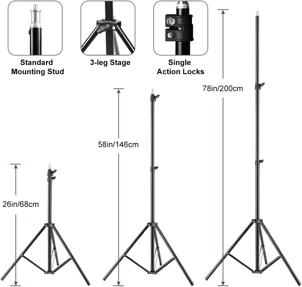 Kit de iluminación con caja de - Photography Lighting Kits reseña y precio