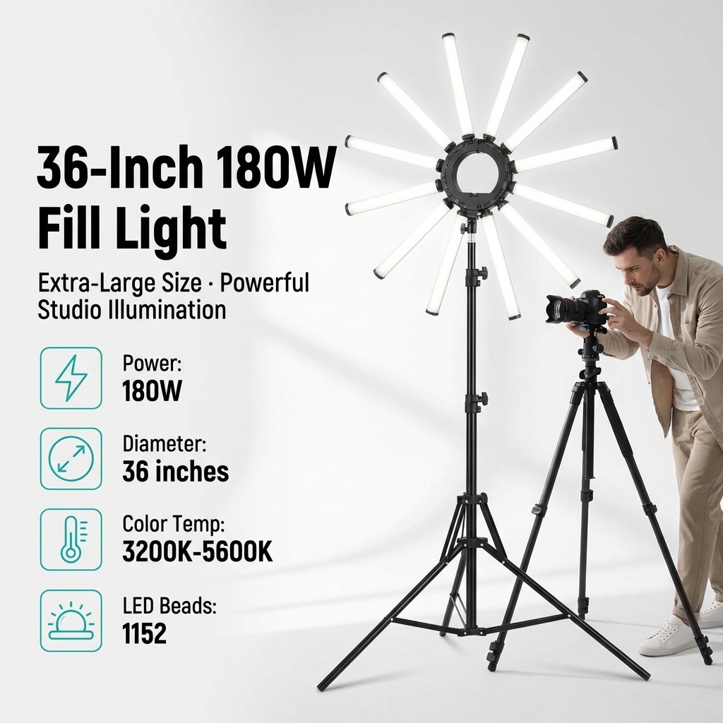 Kit de Iluminación Fotográfica - Photography Lighting Kits reseña y precio