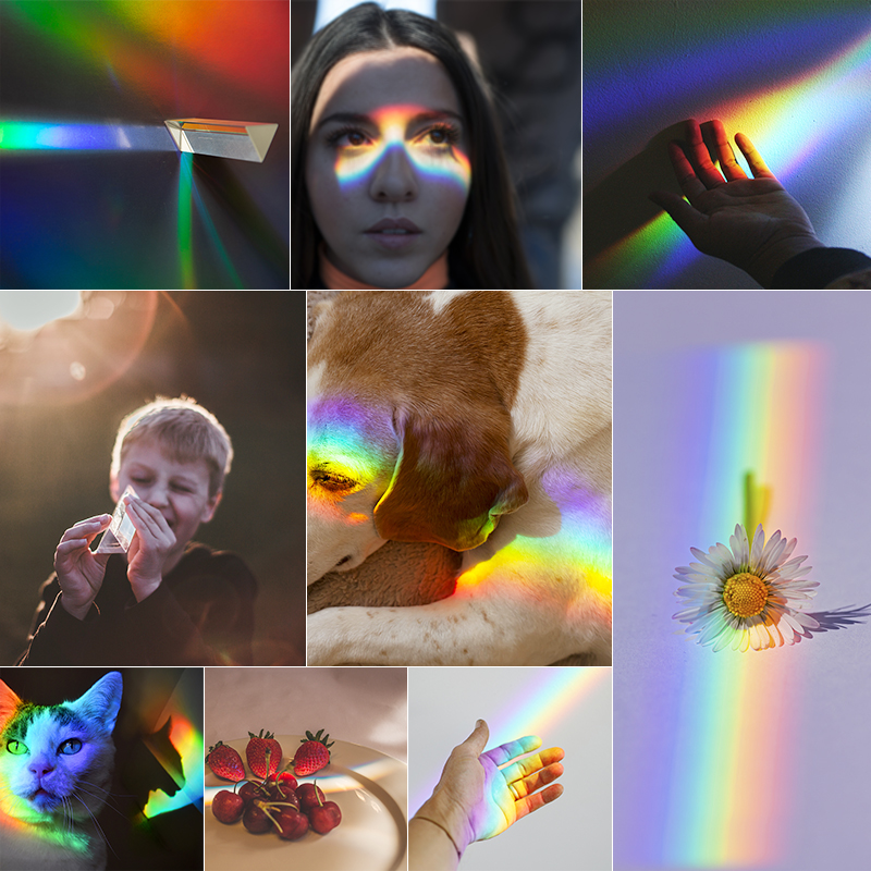 Prisma Triangular Arcoíris de  - Lighting Glass Photography reseña y precio