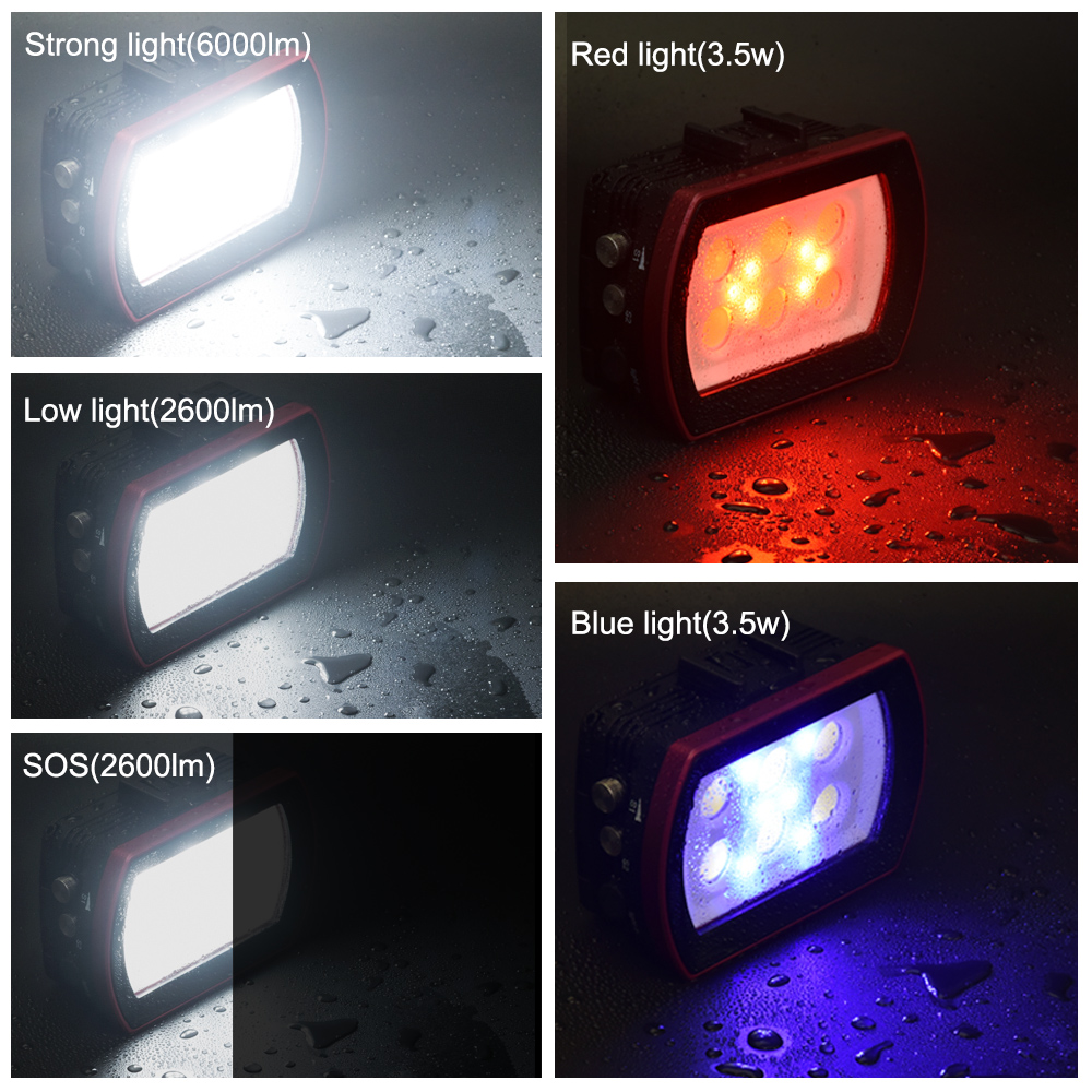 Fotografía SL-22 Luz de buceo  - Photography Lighting Brand reseña y precio