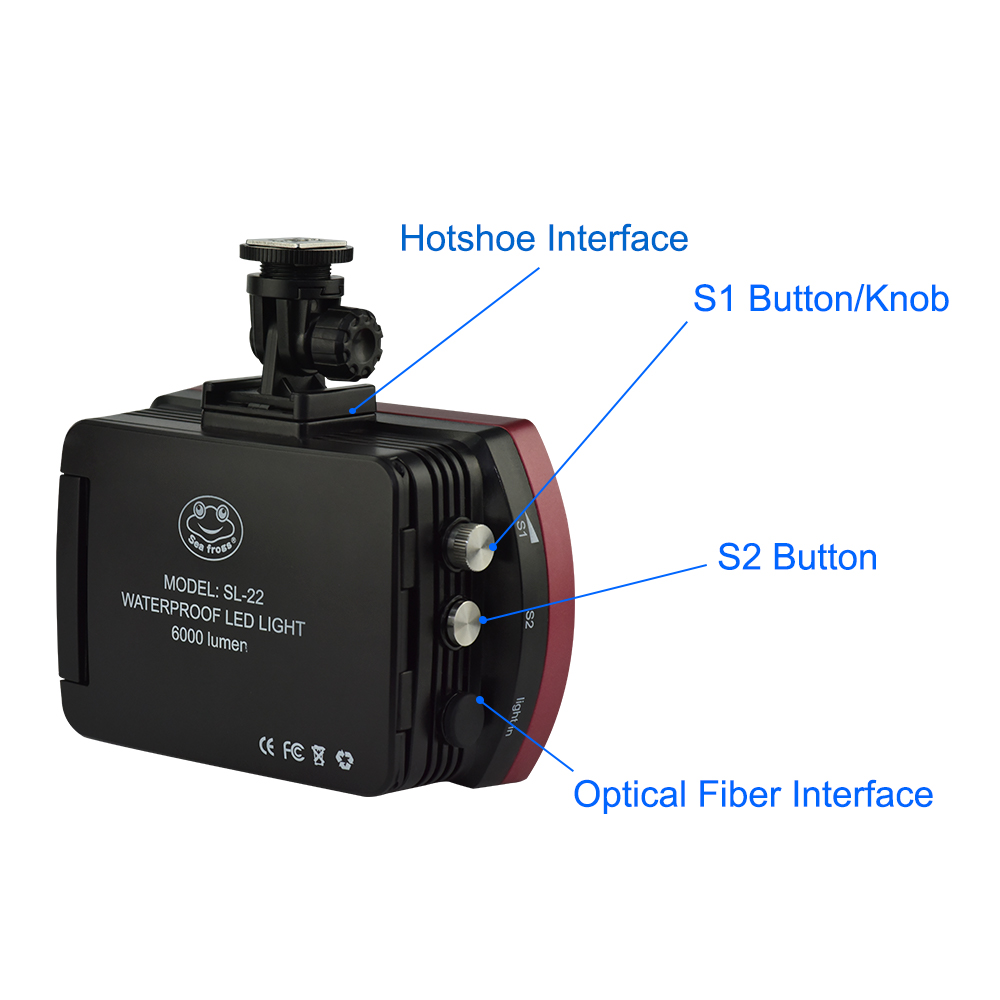 Fotografía SL-22 Luz de buceo  - Photography Lighting Brand reseña y precio