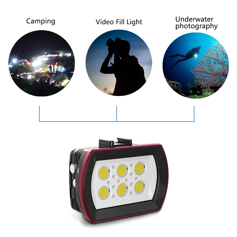 Fotografía SL-22 Luz de buceo  - Photography Lighting Brand reseña y precio