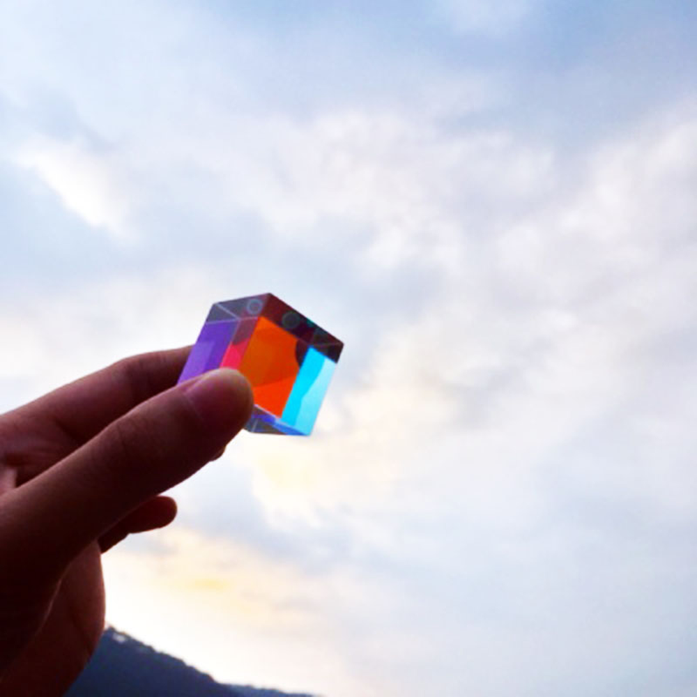 Prisma dicroico de cubo de cri - Lighting Glass Photography reseña y precio