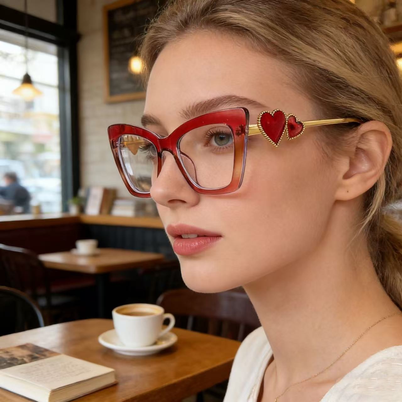 Gafas de moda para mujer, espe - Lighting Glass Photography reseña y precio