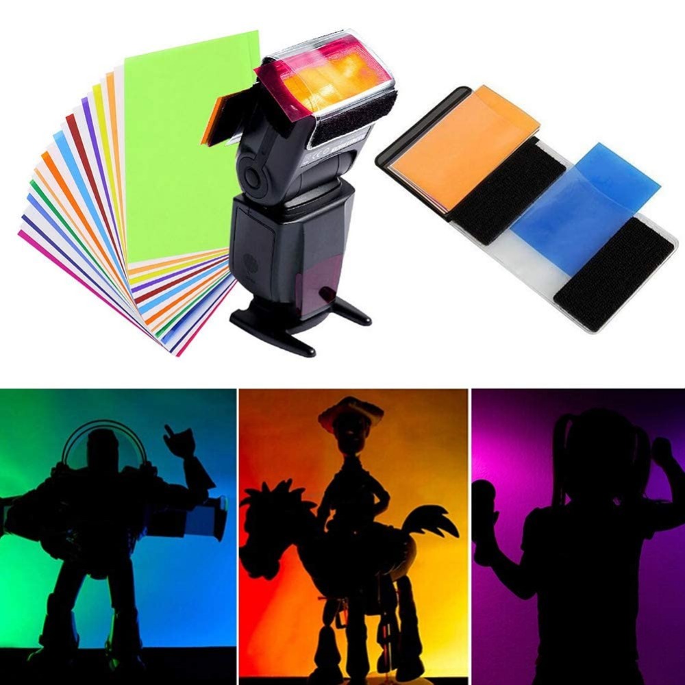 Kit de 12 Filtros de Gel para  - Photography Lighting Kits reseña y precio