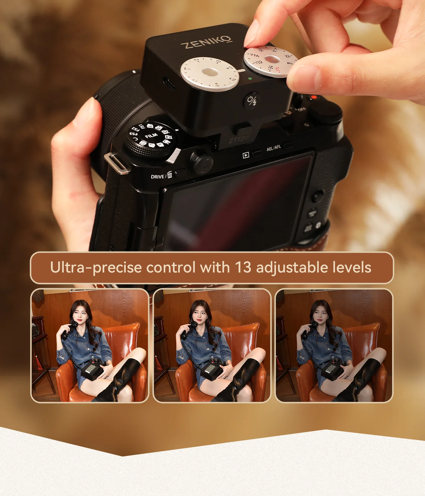 Flash ZENIKO ZT12 Compacto Ret - Photography Lighting Brand reseña y precio