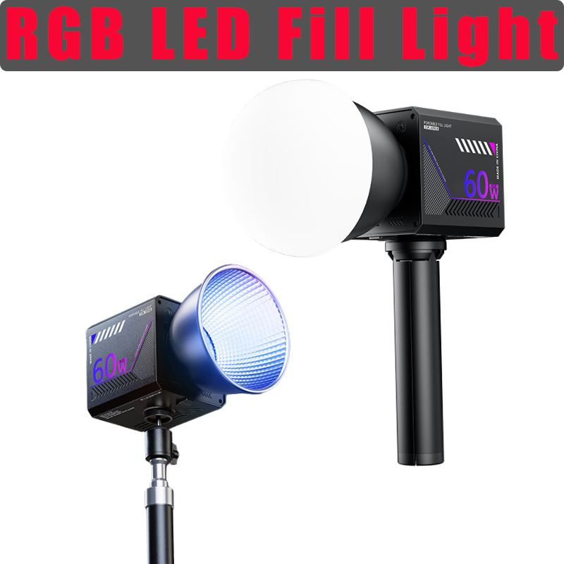 Luz de Video RGB de 60W, Luz L - Photography Lighting Meter reseña y precio