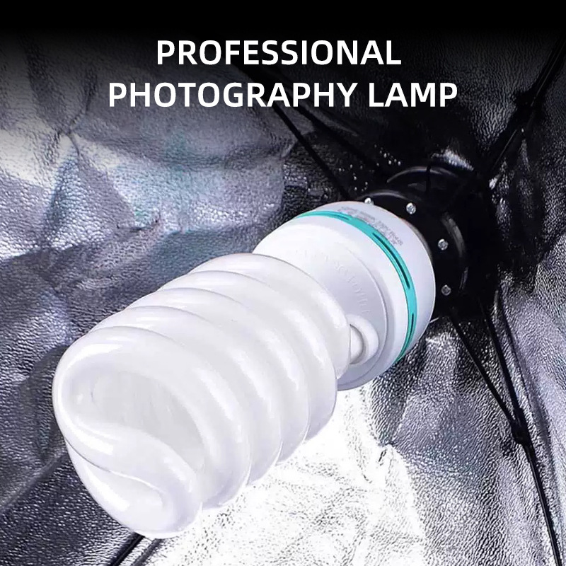 Equipo de estudio fotográfico: - Photography Lighting Kit Portable reseña y precio