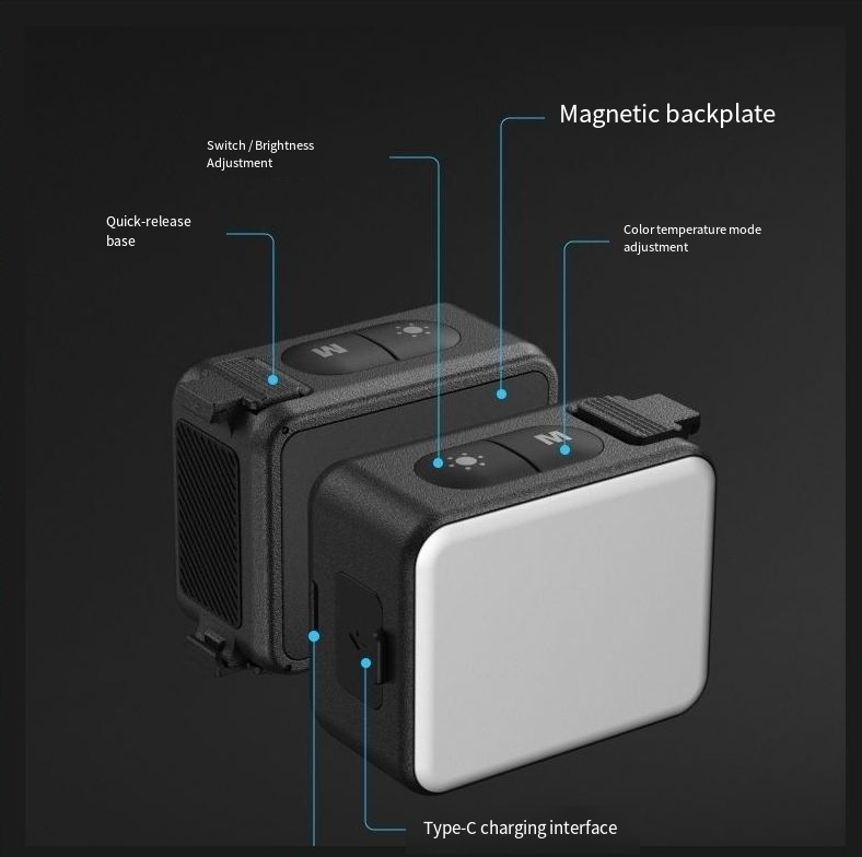 Luz de relleno magnética TELES - Photography Lighting Kit Portable reseña y precio